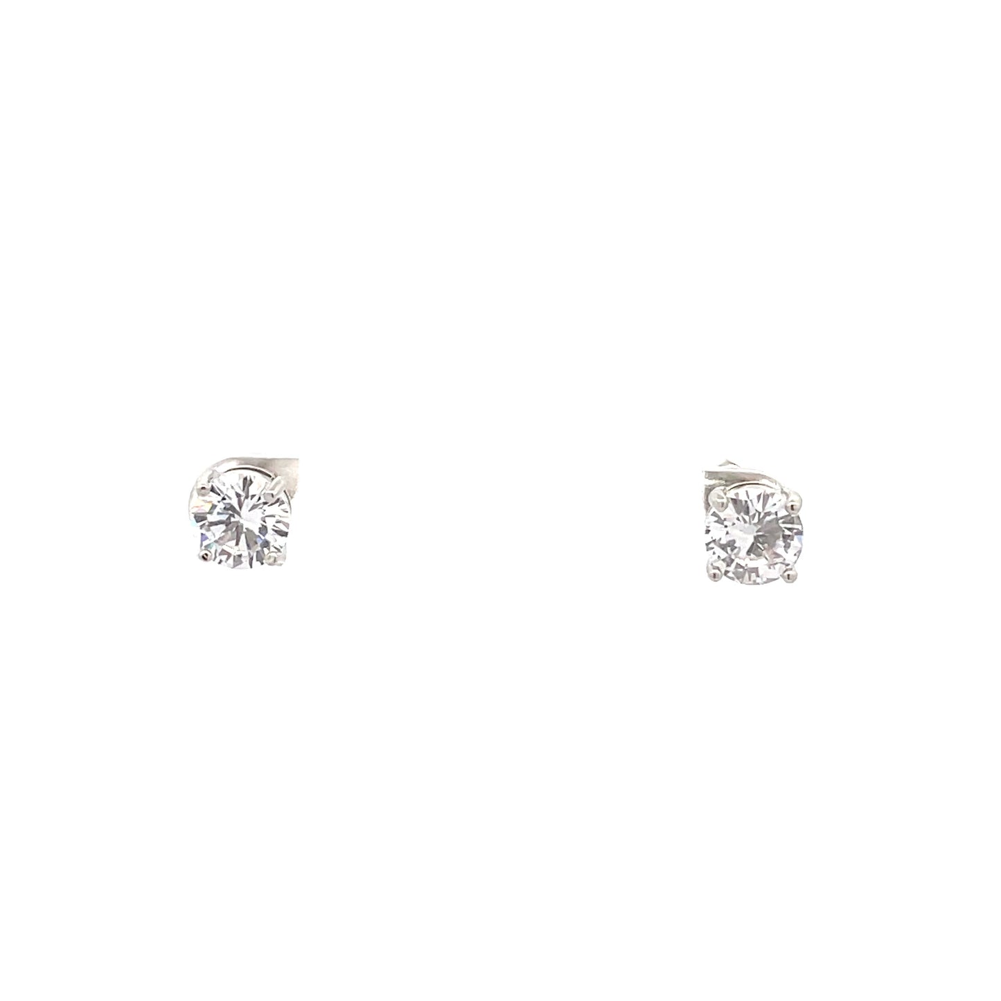 Basket Setting CZ Stud Round - 7mm