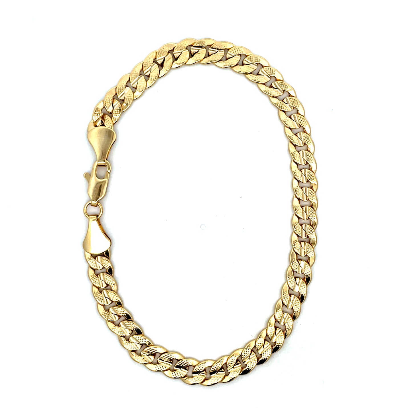 Thick 14K Anklet - Style 09