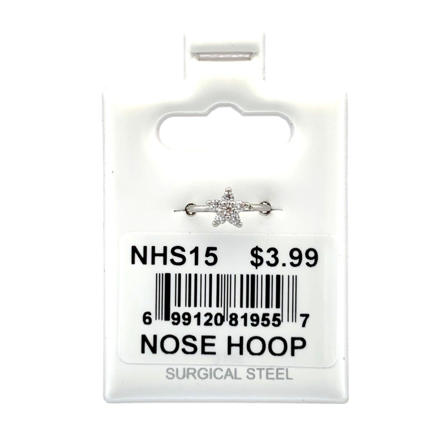 Stainless Steel Nose Ring - Hoop #15