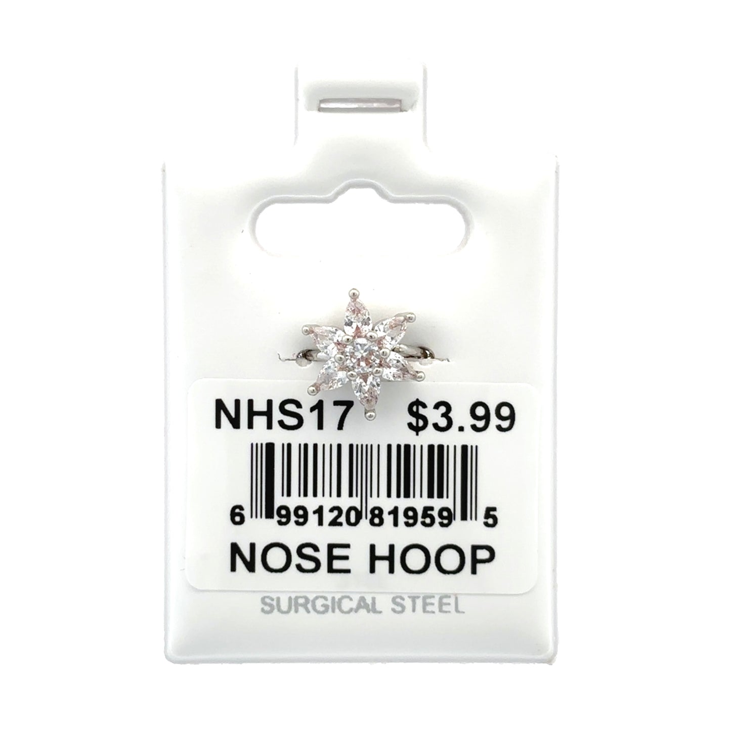 Stainless Steel Nose Ring - Hoop #17