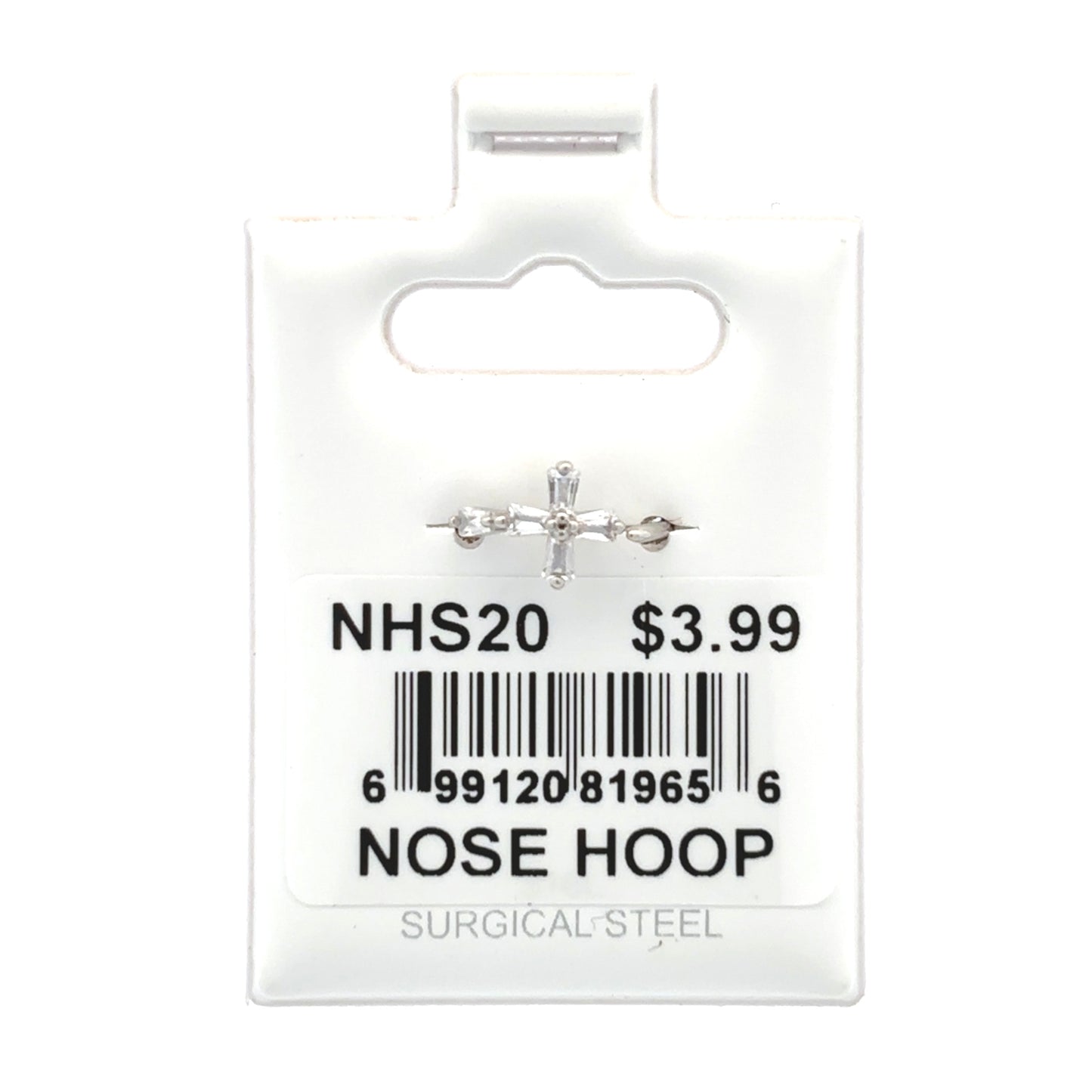 Stainless Steel Nose Ring - Hoop #20