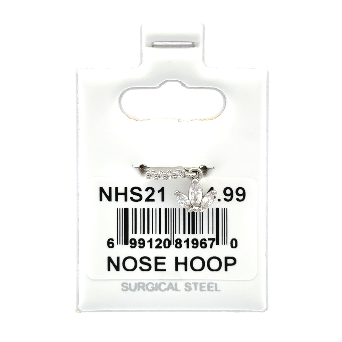 Stainless Steel Nose Ring - Hoop #21