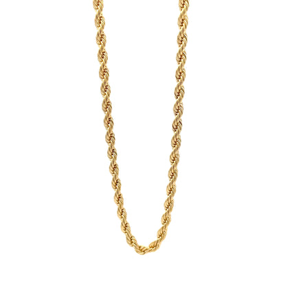 14K Anklet #04 - ROPE 10"