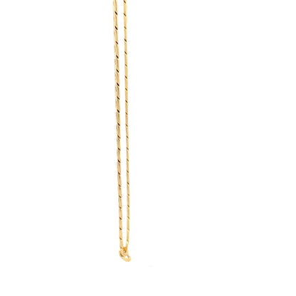 14K Anklet #06 - FROST CUBAN 10"