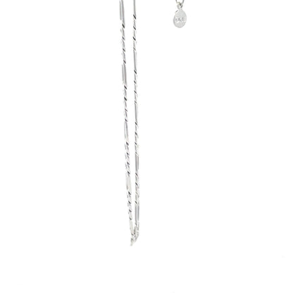 14K Anklet #02 - FLAT FIGARO 10"