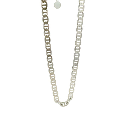 14K Anklet #03 - FLAT MARINER 10"