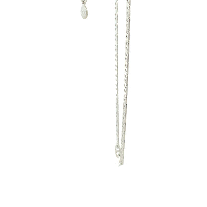 14K Anklet #03 - FLAT MARINER 10"