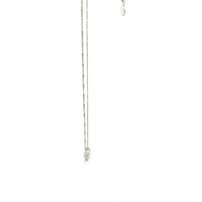 14K Anklet #03 - FLAT MARINER 10"