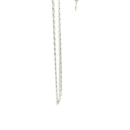 14K Anklet #06 - FROST CUBAN 10"