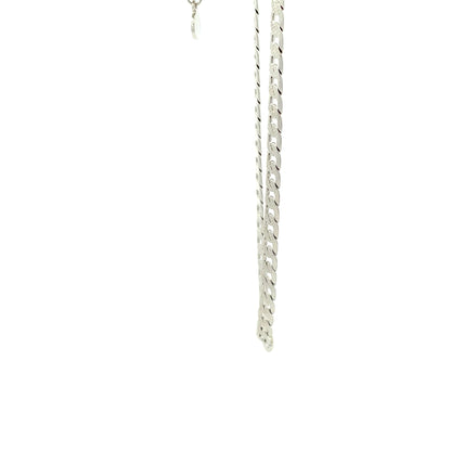 14K Anklet #06 - FROST CUBAN 10"