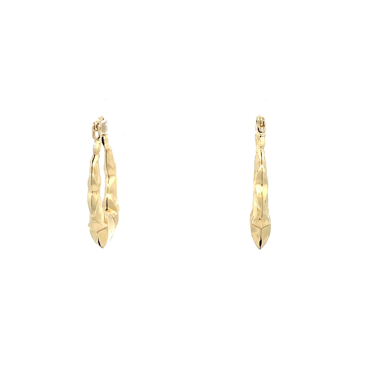 Hug&Kiss Shrimp and Bamboo Mini Earrings - 05