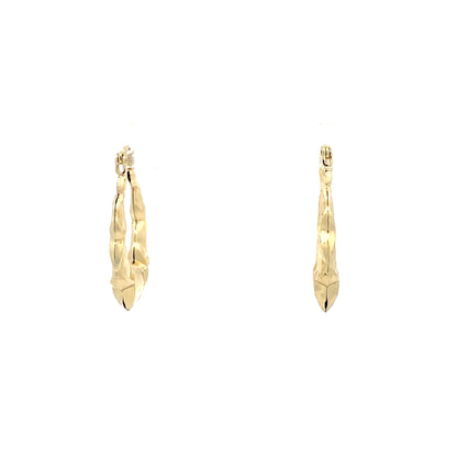 Hug&Kiss Shrimp and Bamboo Mini Earrings - 05