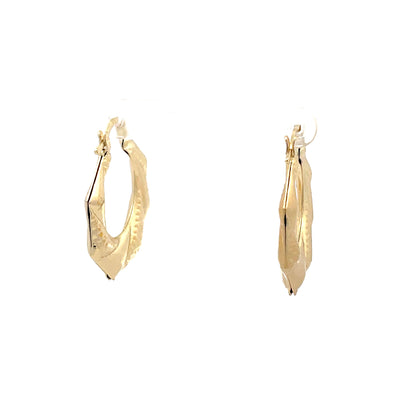 Hug&Kiss Shrimp and Bamboo Mini Earrings - 06