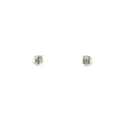 Crown CZ Square Earrings - 05