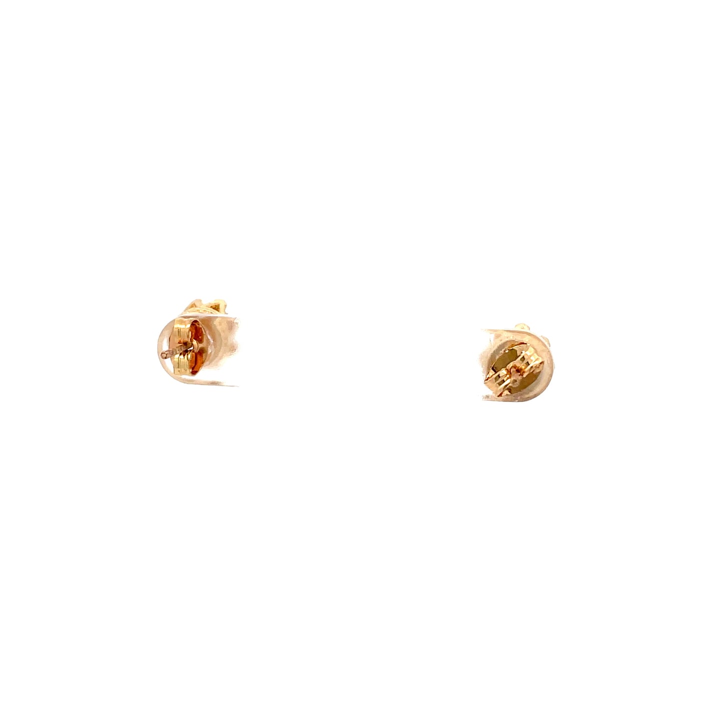 The One Crown CZ Round Earrings - 07