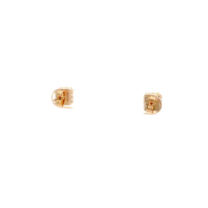 Crown CZ Square Earrings - 06