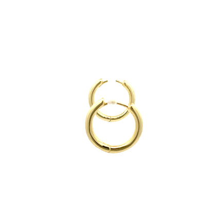 Huggie Hoops & Charm Earrings - Style 11