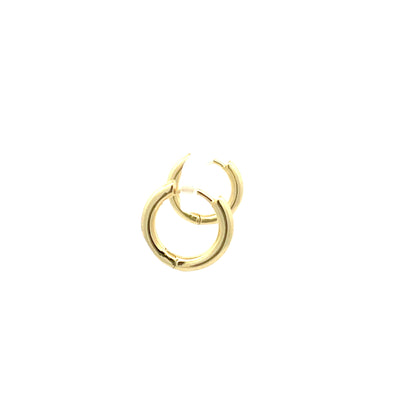 Huggie Hoops & Charm Earrings - Style 12