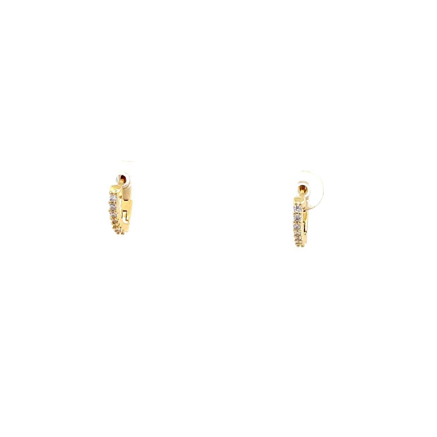 The One Huggie Hoops & Charm Earrings - Style 13