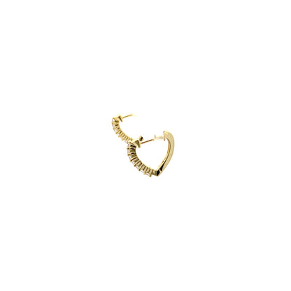 Huggie Hoops & Charm Earrings - Style 13
