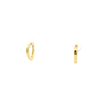 Huggie Hoops & Charm Earrings - Style 14