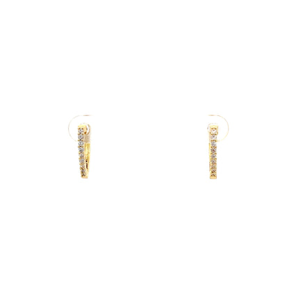 Huggie Hoops & Charm Earrings - Style 14