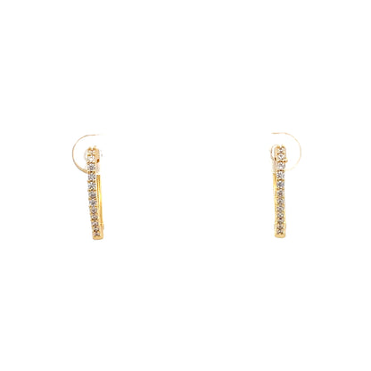 Huggie Hoops & Charm Earrings - Style 15