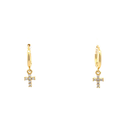 Huggie Hoops & Charm Earrings - Style 16