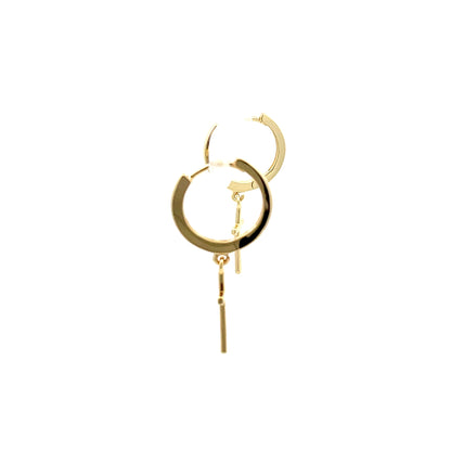 Huggie Hoops & Charm Earrings - Style 24