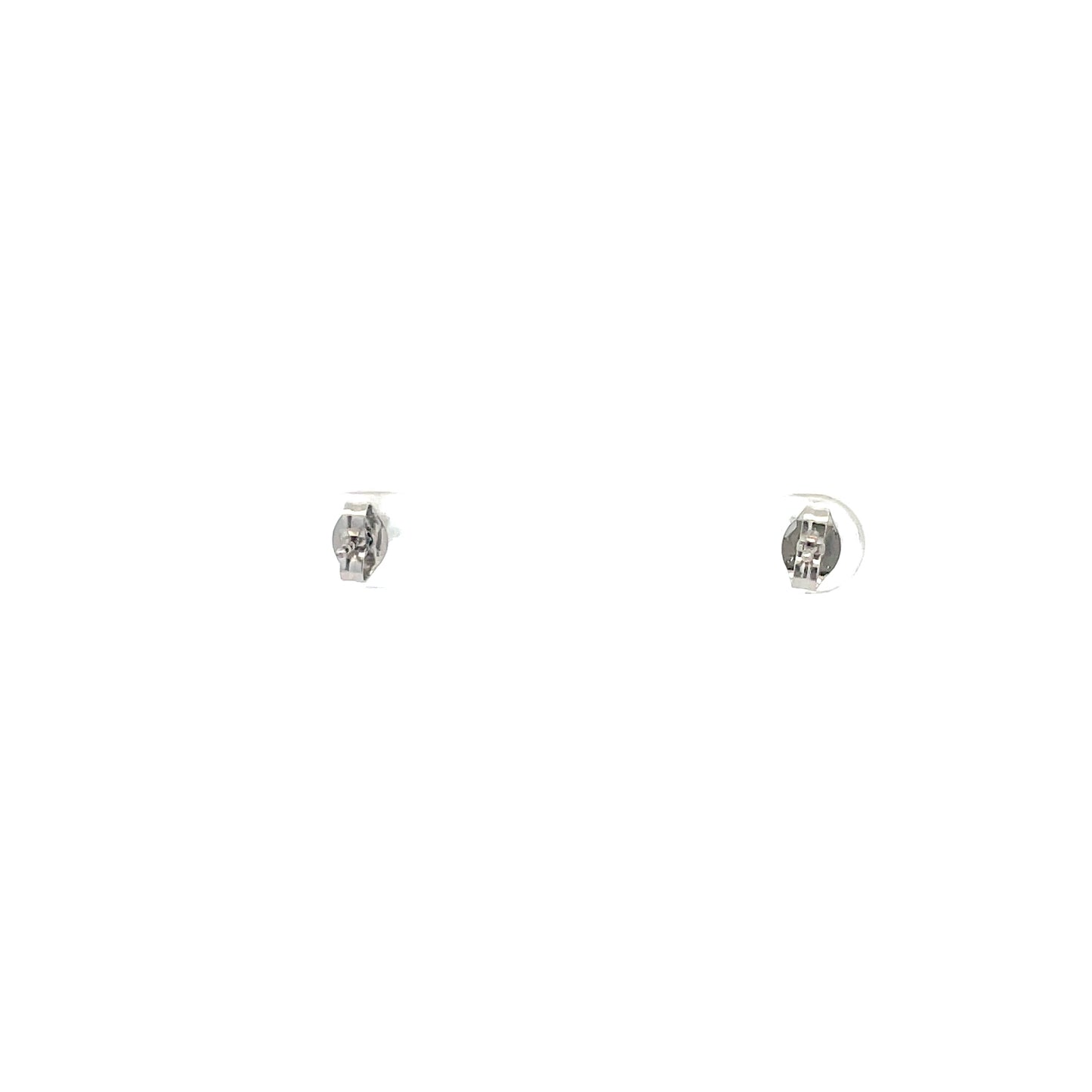 The One Cubic Zirconia Earrings Square - 4MM