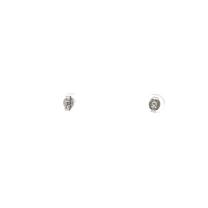 Cubic Zirconia Earrings Square - 4MM