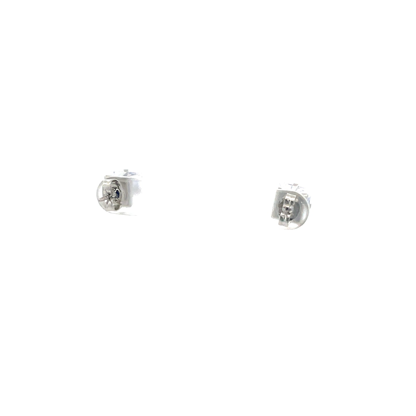 The One Cubic Zirconia Earrings Square - 7MM