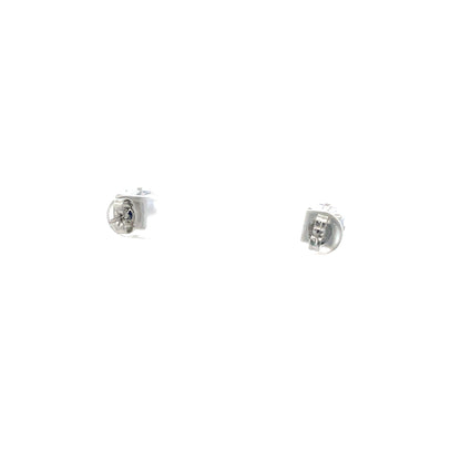 Cubic Zirconia Earrings Square - 7MM
