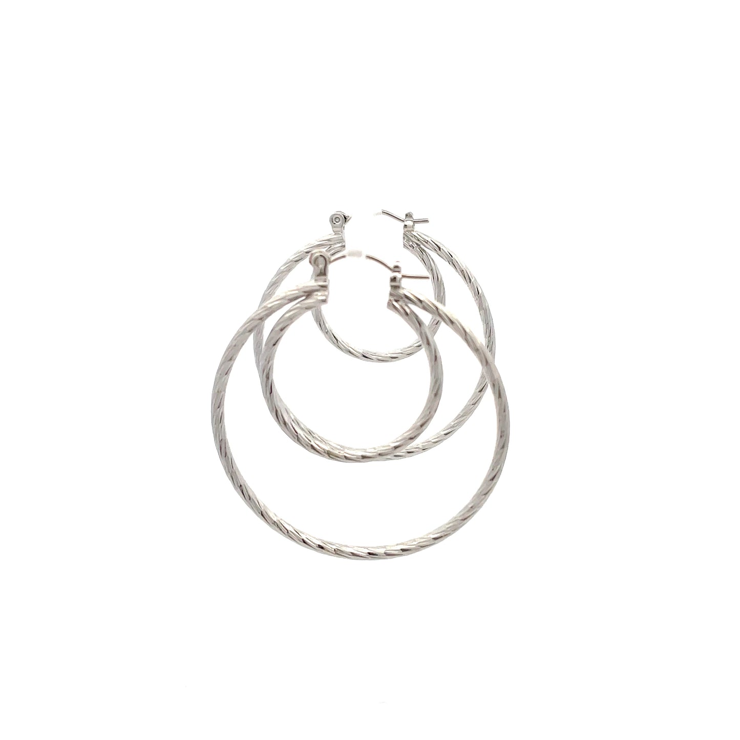 Floor Pin-catch Earrings - Style 33