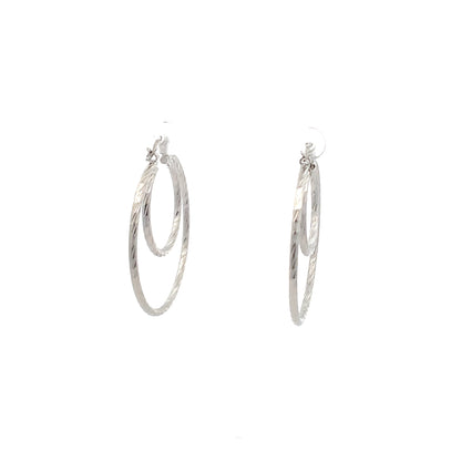 Floor Pin-catch Earrings - Style 33