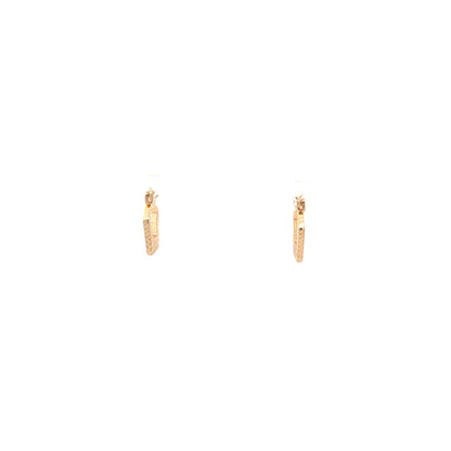 Floor Pin-catch Earrings - Style 12