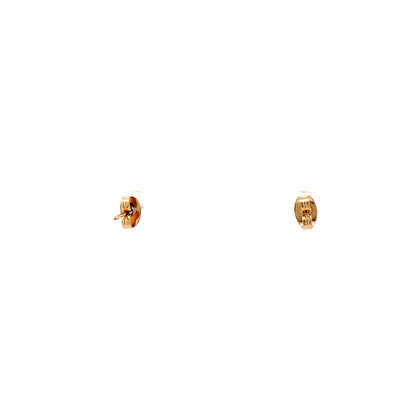 Floor Cubic Zirconia Earrings Square - 3mm