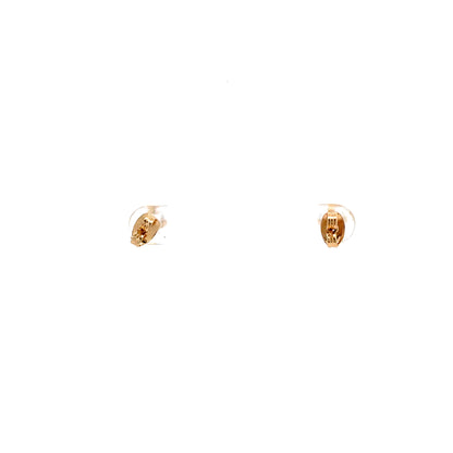 Floor Cubic Zirconia Earrings Square - 5mm