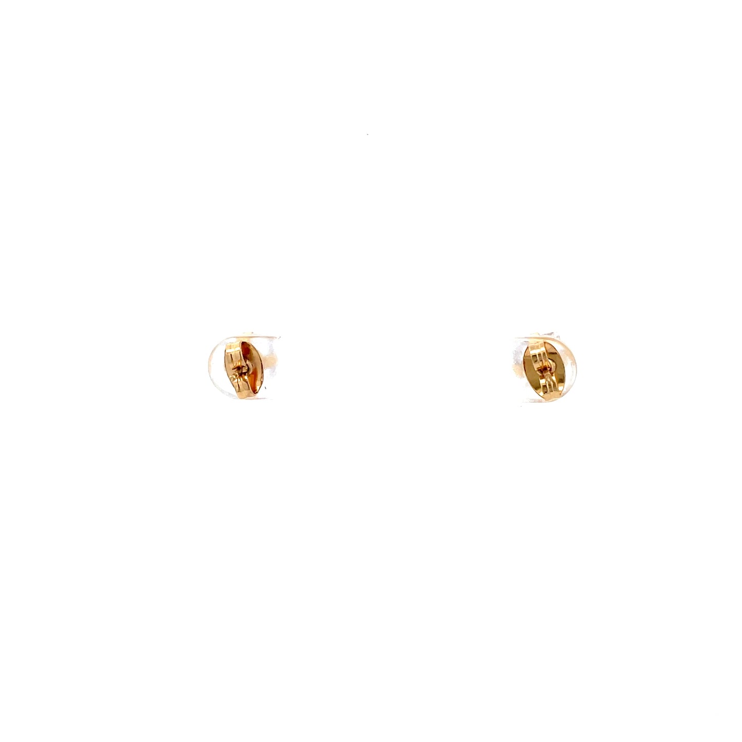 Floor Cubic Zirconia Earrings Square - 6mm