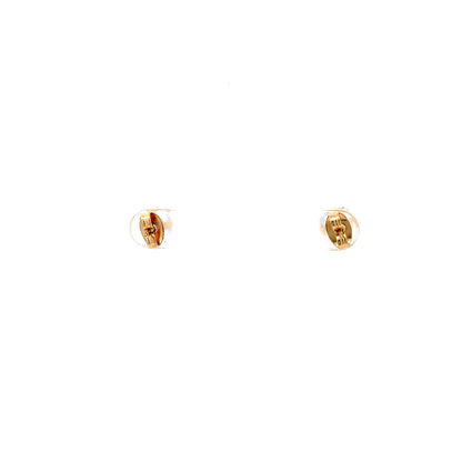 Floor Cubic Zirconia Earrings Square - 6mm