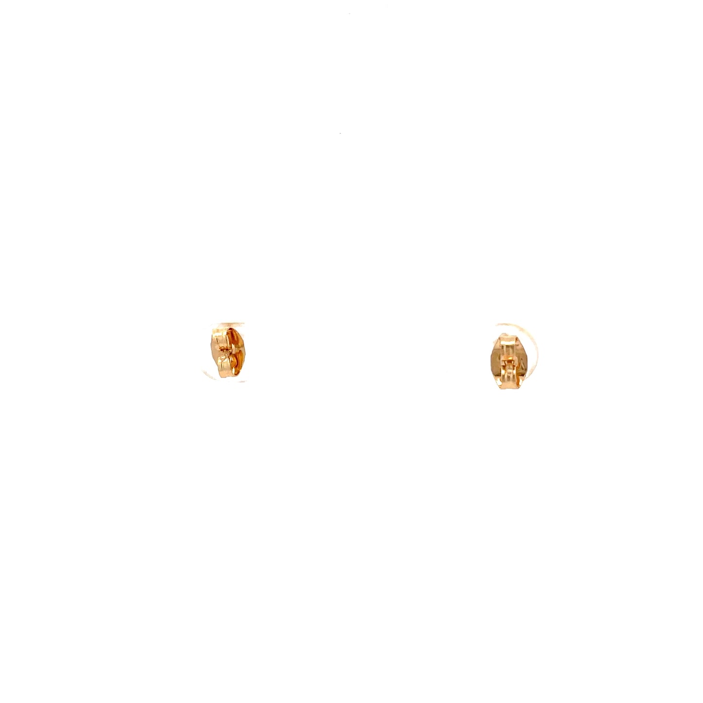 Floor Cubic Zirconia Earrings Pear - 4mm