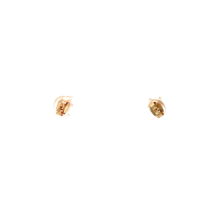 Floor Cubic Zirconia Earrings Heart - 6mm
