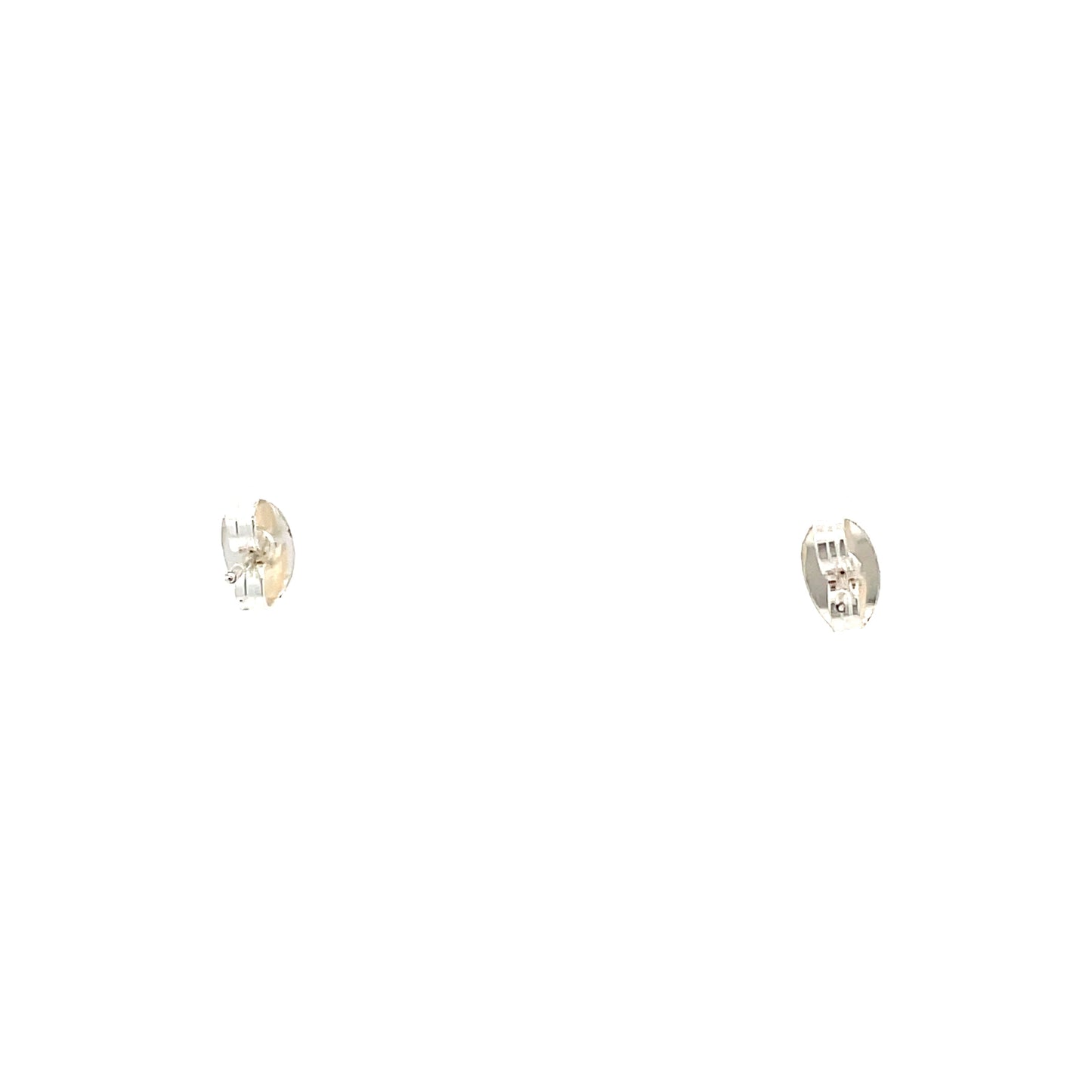 Floor Cubic Zirconia Earrings Round - 3mm