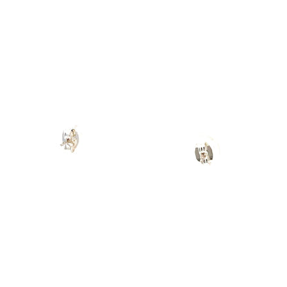 Floor Cubic Zirconia Earrings Square - 5mm