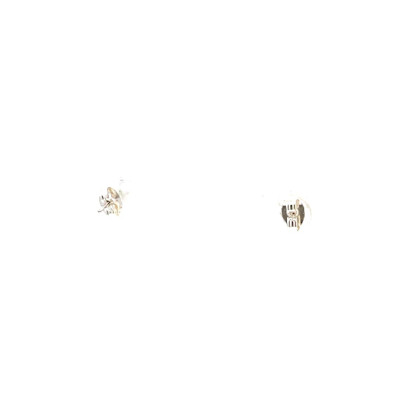 Floor Cubic Zirconia Earrings Square - 6mm