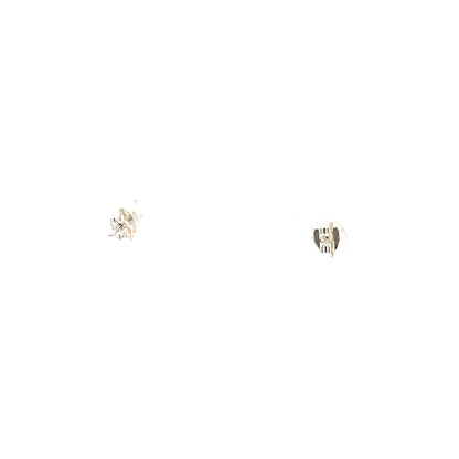 Floor Cubic Zirconia Earrings Square - 6mm