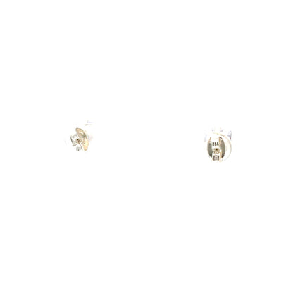 Floor Cubic Zirconia Earrings Square - 7mm