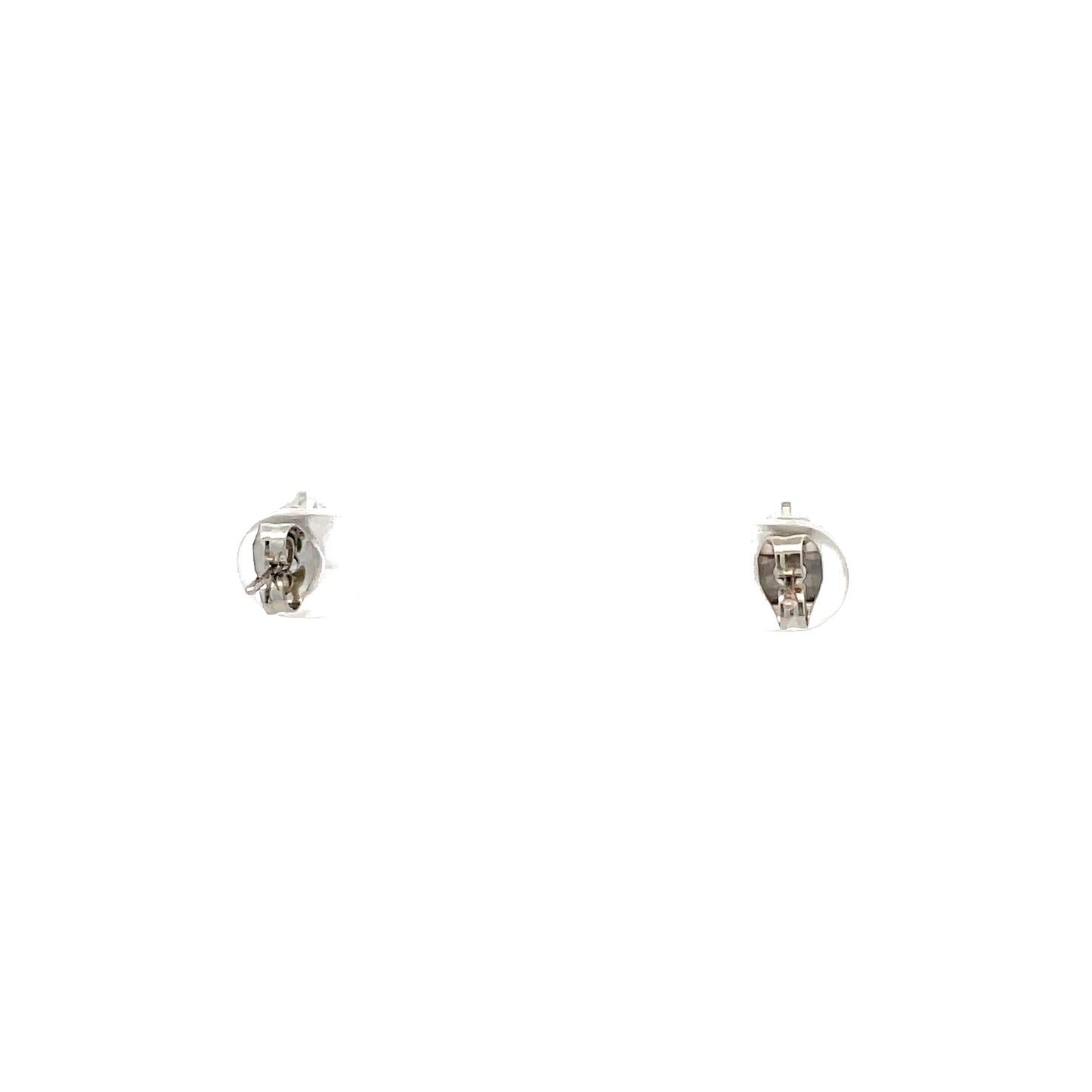 Floor Cubic Zirconia Earrings Oval - 5mm