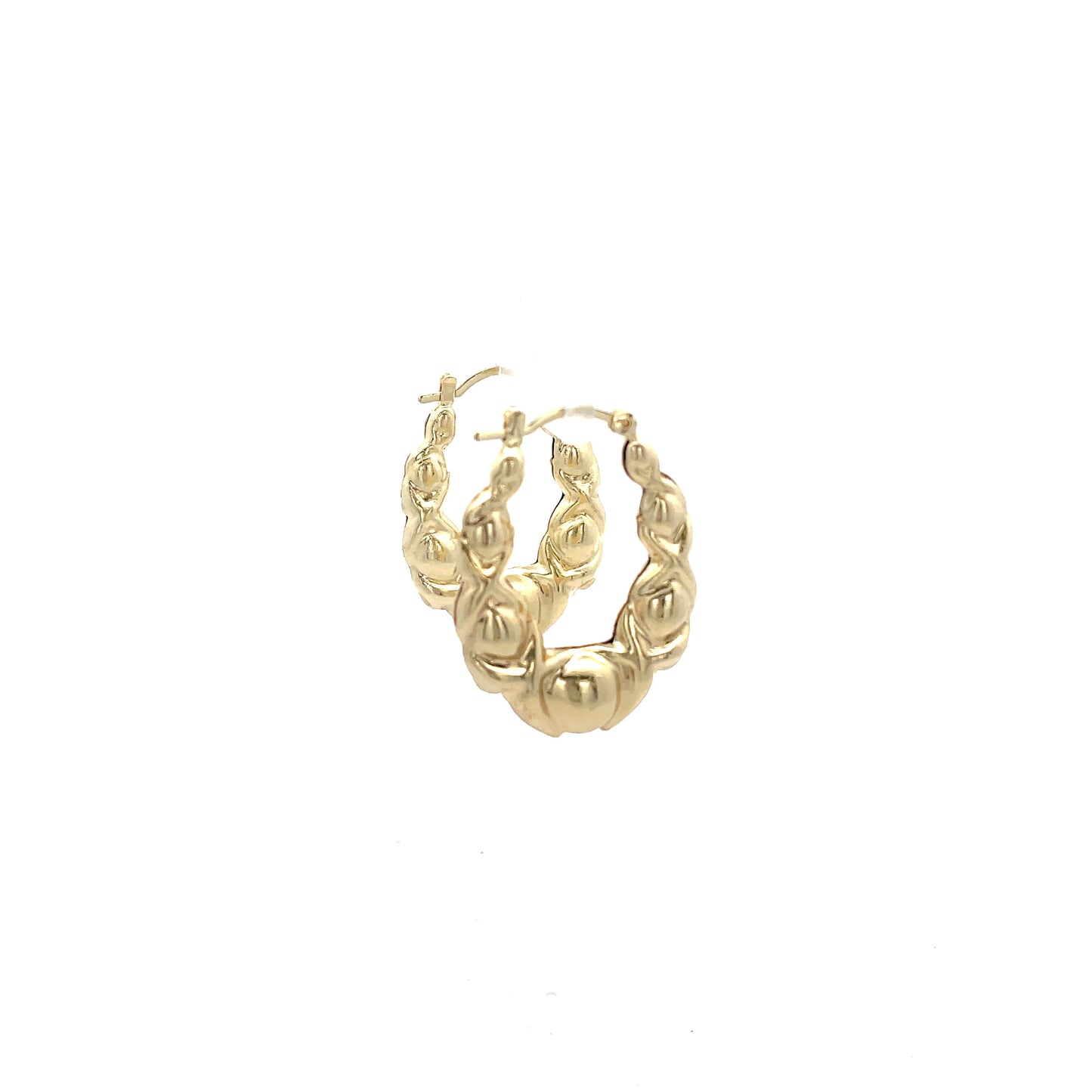 Hug & Kiss Shrimp Earrings - Size 01