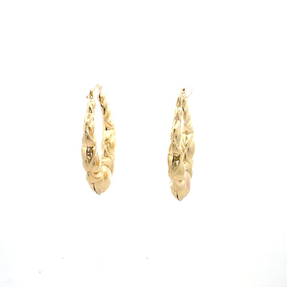 Hug & Kiss Shrimp Earrings -  Size 03